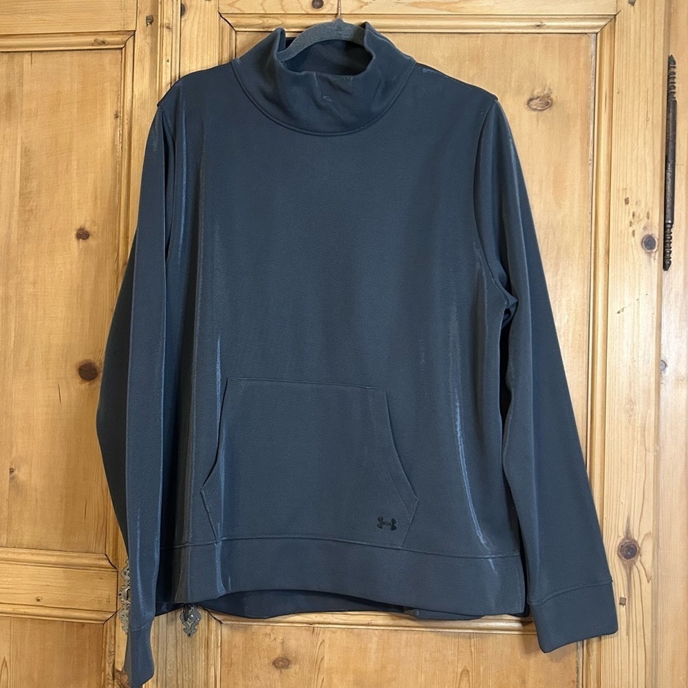 Under Armour Women’s ColdGear Cowl Neck Fleece Pullover Size XL